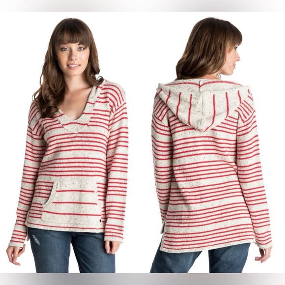 Roxy Hooded Sweater Size XS - Picture 2 of 6